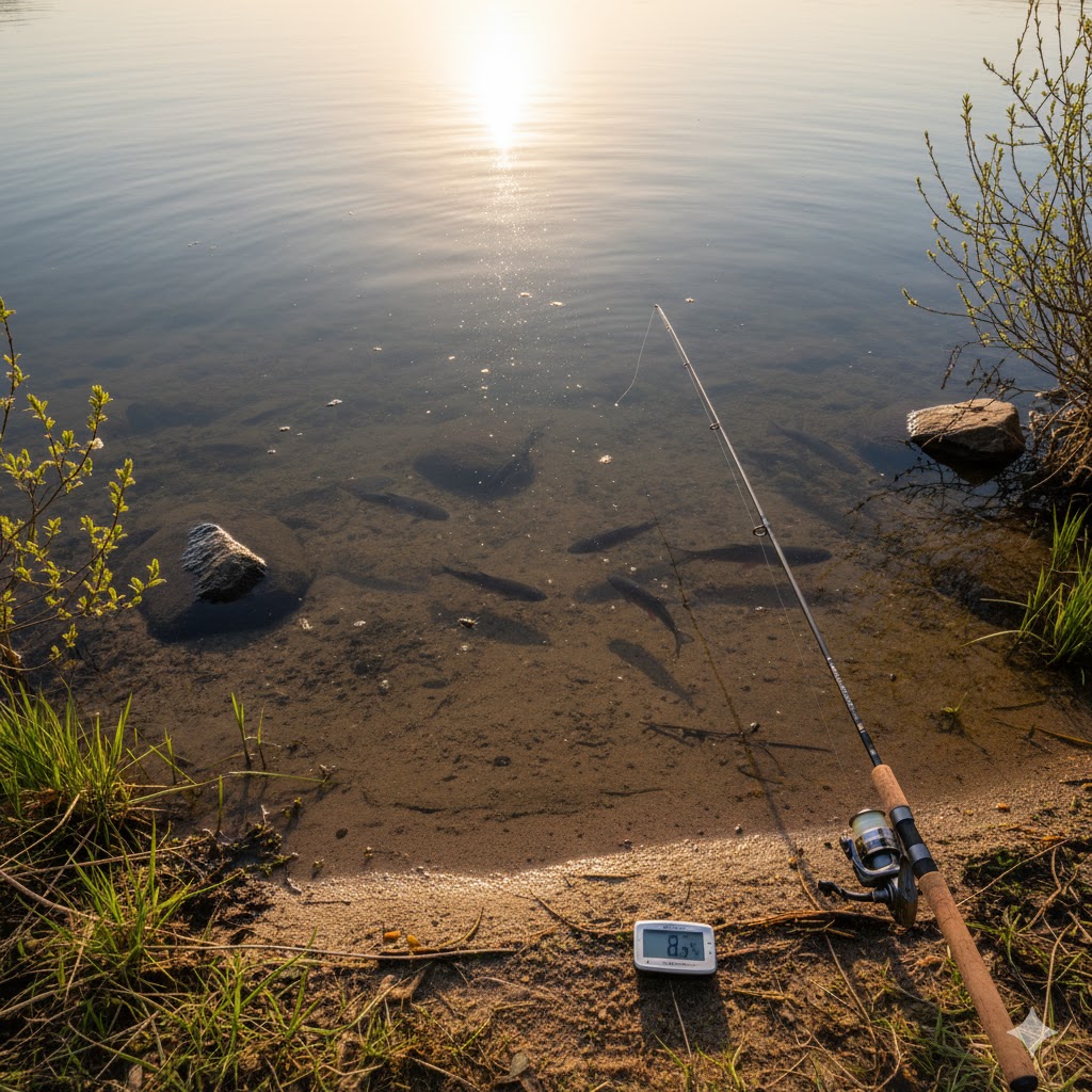 Forellenangeln im Vorfrühling