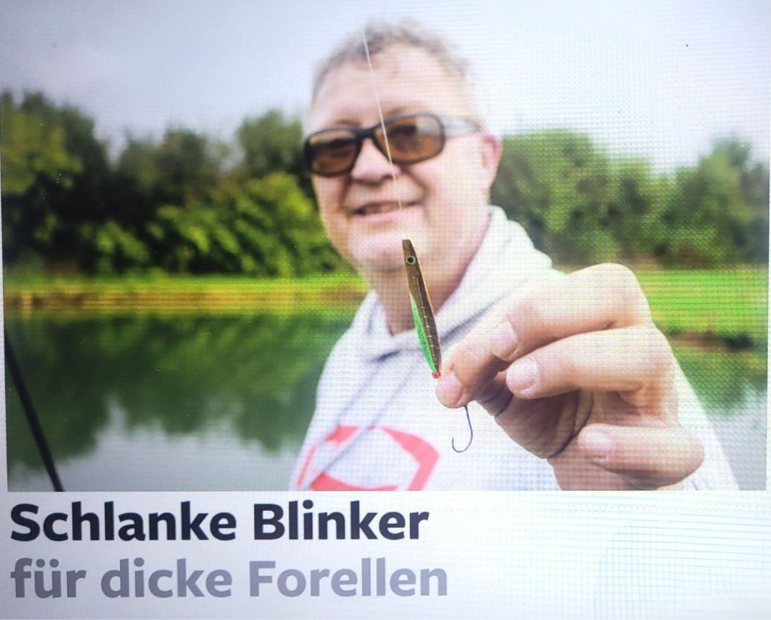 Schlanke Blinker für dicke Forellen