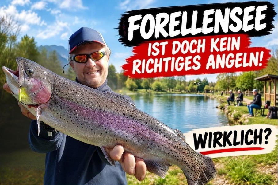 Forellensee ist doch kein richtiges Angeln